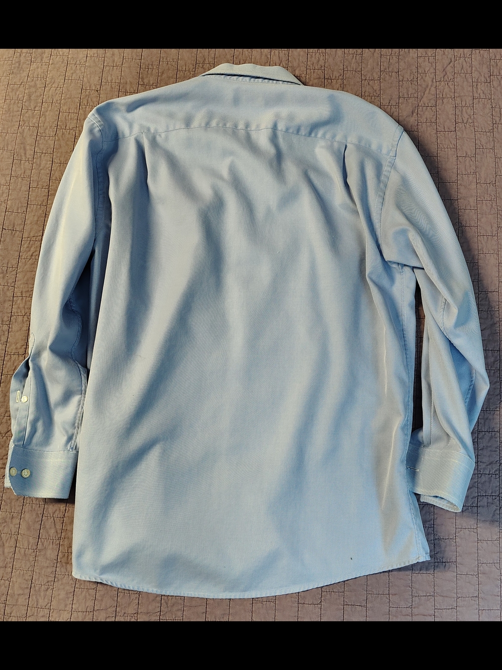LOT 2 Charles Tyrwhitt Non-Iron Slim Fit Dress Shirts 17/35 French Cuff - Picture 4 of 9